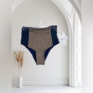 KikiRio Nia Highwaist Reversible Swim Bottom